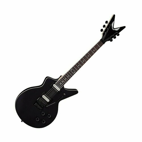 DEAN CADIX F BKS электрогитара типа Les Paul,22 лада 24 3/4, HH,2V+2T цвет черный электрогитара dean cadillac x floyd black satin