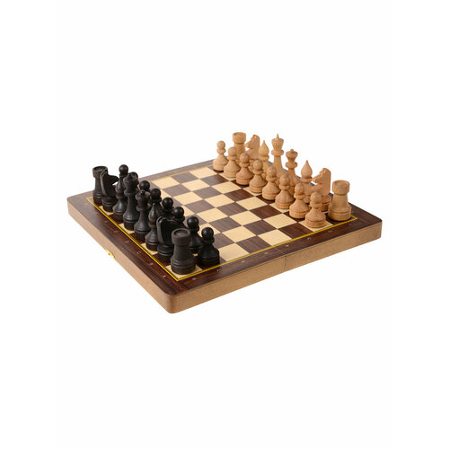 Настольная игра Woodgames Шахматы складные Кинешемские, 32 мм шахматы деревянные малые 29х29см с фигурами из бука