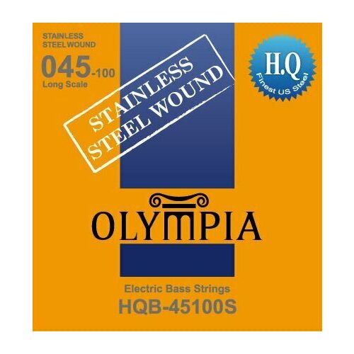 Olympia HQB45100S Струны для бас-гитары комплект струн для бас гитары olympia ebs410