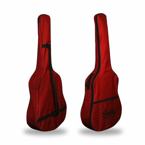 Sevillia GB-A41 RD Универсальный чехол для классической и акустической гитары 41 цвет красный чехол для акустической гитары тонкий 41