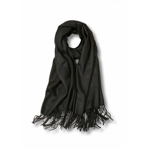 фото Палантин cashmere для женщин,200х70 см, черный