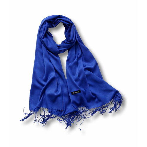 фото Палантин cashmere для женщин,200х70 см, синий