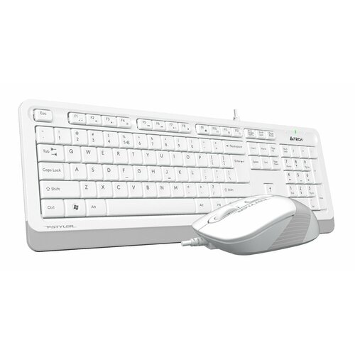 клавиатура мышь logitech combo mk470 клав белый серый мышь белый usb беспроводная slim Клавиатура + мышь A4Tech Fstyler F1010 клав: белый/серый мышь: белый/серый USB Multimedia