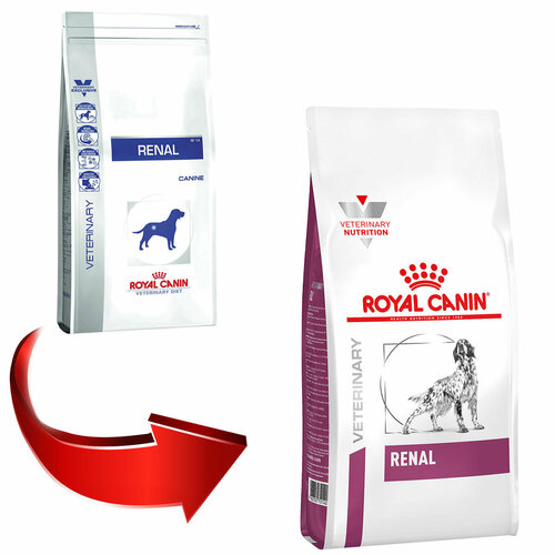 ROYAL CANIN RENAL RF14 для взрослых собак при хронической почечной недостаточности (2 кг х 6 шт)