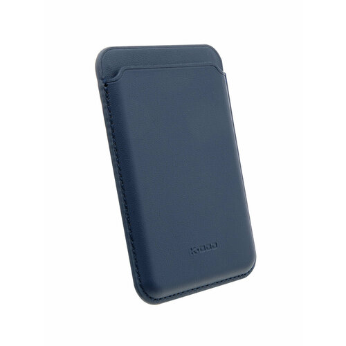 Картхолдер магнитный (MagSafe) для Apple iPhone 14 Plus-Тёмно Синий