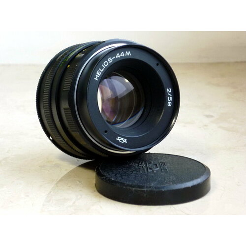 Мануальный портретный ретро объектив Гелиос 44М f2/58mm для Canon EOS красивое боке
