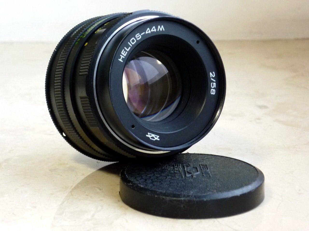 Мануальный портретный ретро объектив Гелиос 44М f2/58mm для Canon EOS красивое боке