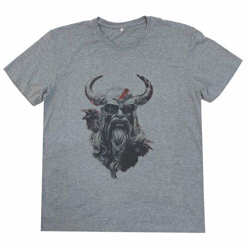 фото Футболка, размер 54, серый нет бренда