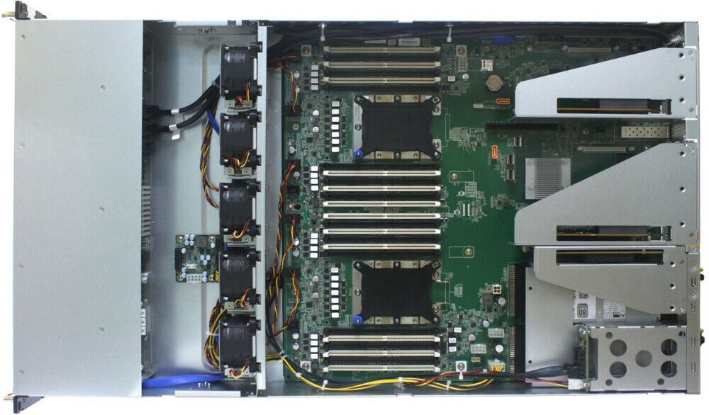 Сервер AIC SB201-UR XP1-S201UR03 без процессора/без ОЗУ/без накопителей/количество отсеков 2.5" hot swap: 26/2 x 800 Вт/LAN 10 Гбит/c — фото 7
