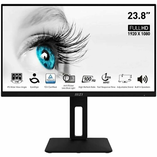 Монитор 24 MSI PRO MP242AP IPS 1920x1080 1ms HDMI DisplayPort VGA 1690000₽