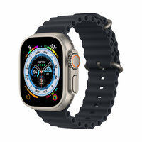 Часы Apple Watch Ultra 49mm Titanium Midnight, Ocean Band