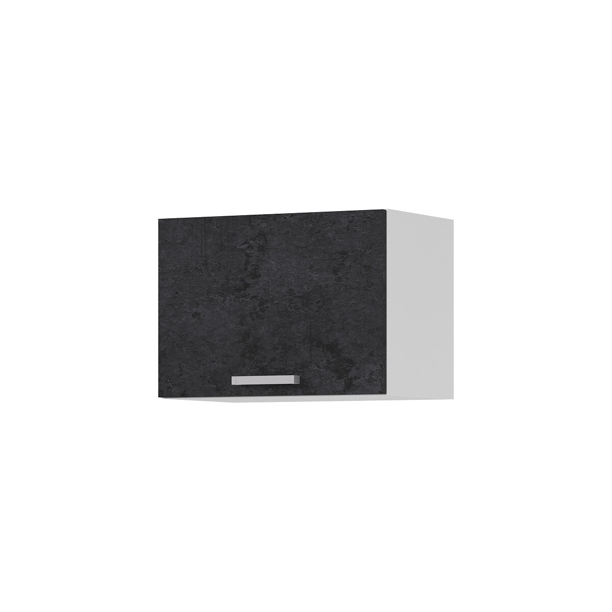 Кухонный модуль навесной, Бетоны, ШВГ 500 Белый / Бетон графит