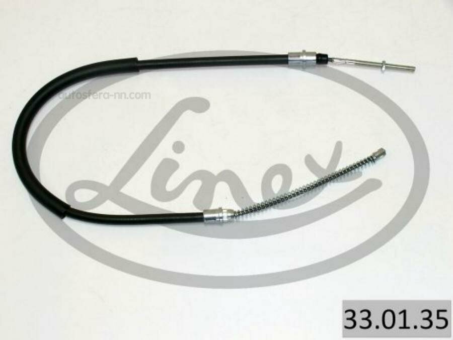 LINEX 330135 Трос стояночного тормоза лев PEUGEOT: 406 96-