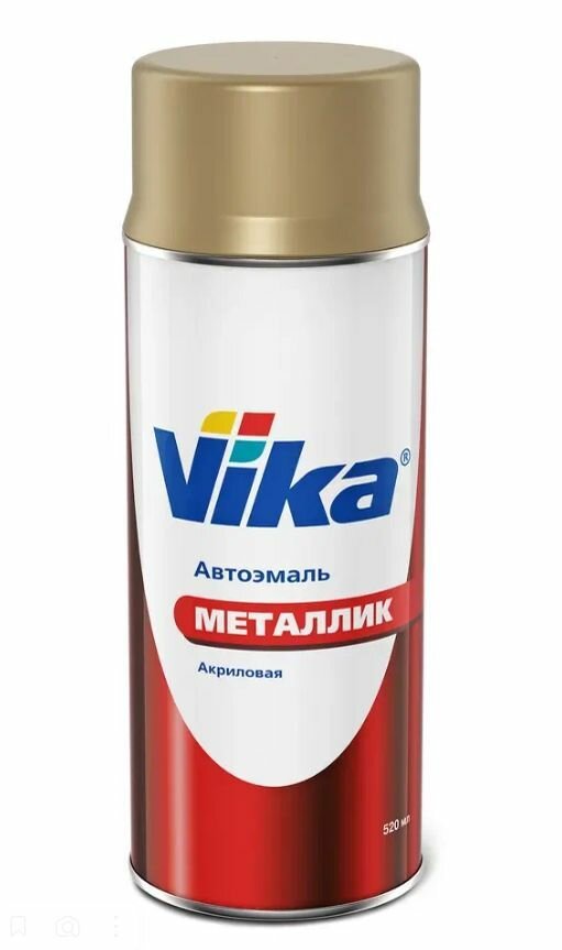 Краска-спрей металлик Vika Нефертити 520 мл.