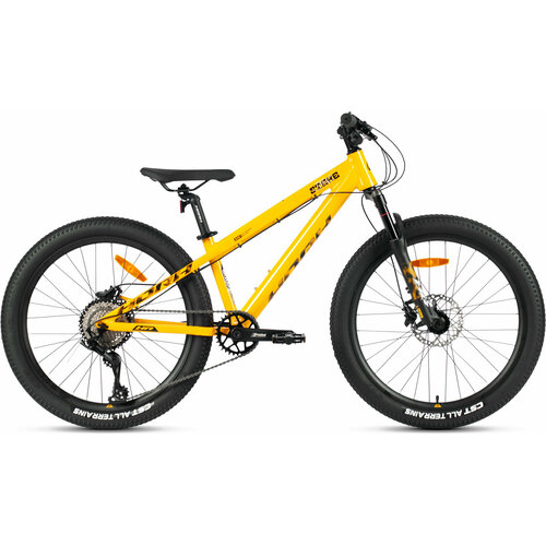 фото Велосипед horh stake 24" (2024) yellow-black