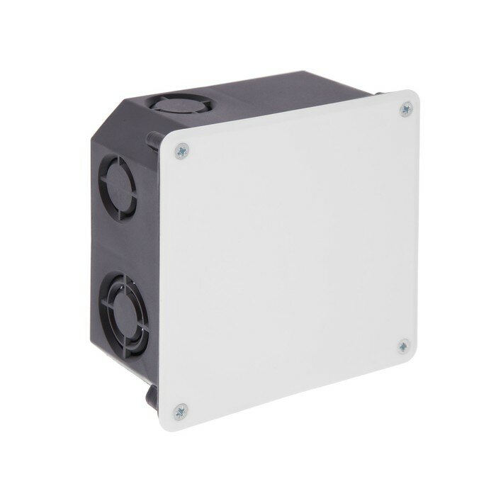 Коробка распределительная Luazon Lighting 100х100х50 мм IP20 для подштукатурного монтажа