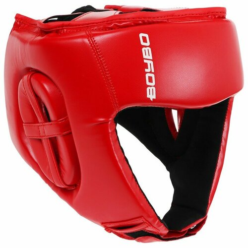 Шлем боксёрский BoyBo TITAN, IB-24, р. S, цвет красный шлем защитный ridex juicy light blue р р s