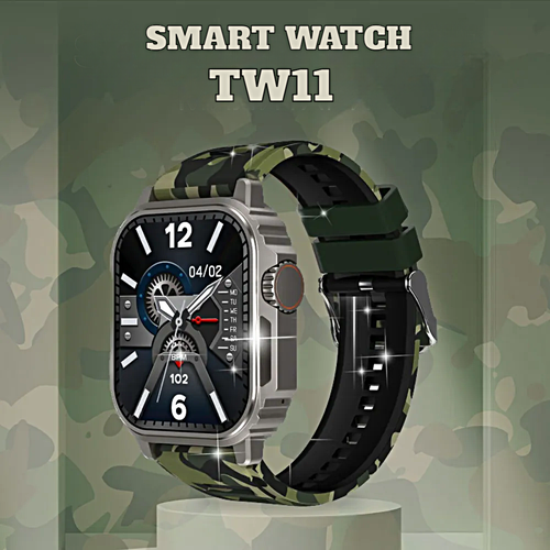 Смарт часы TW11 Умные часы PREMIUM Series Smart Watch AMOLED, iOS, Android, 2 ремешка, Bluetooth, Мониторинг здоровья