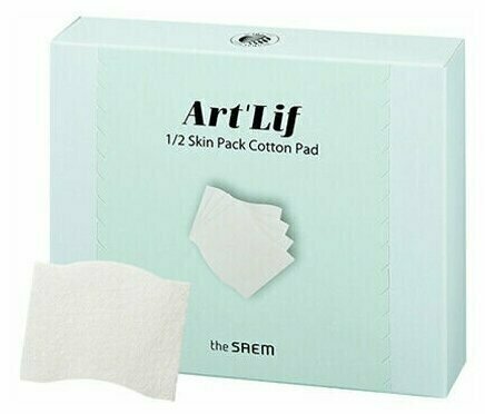 The Saem Диски хлопковые в наборе ArtLif 1/2 Skin Pack Cotton Pad набор, 60шт/