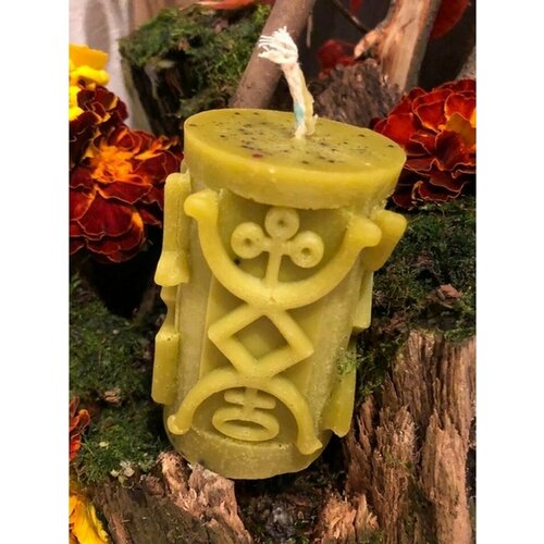 Свеча программная заговоренная магическая 