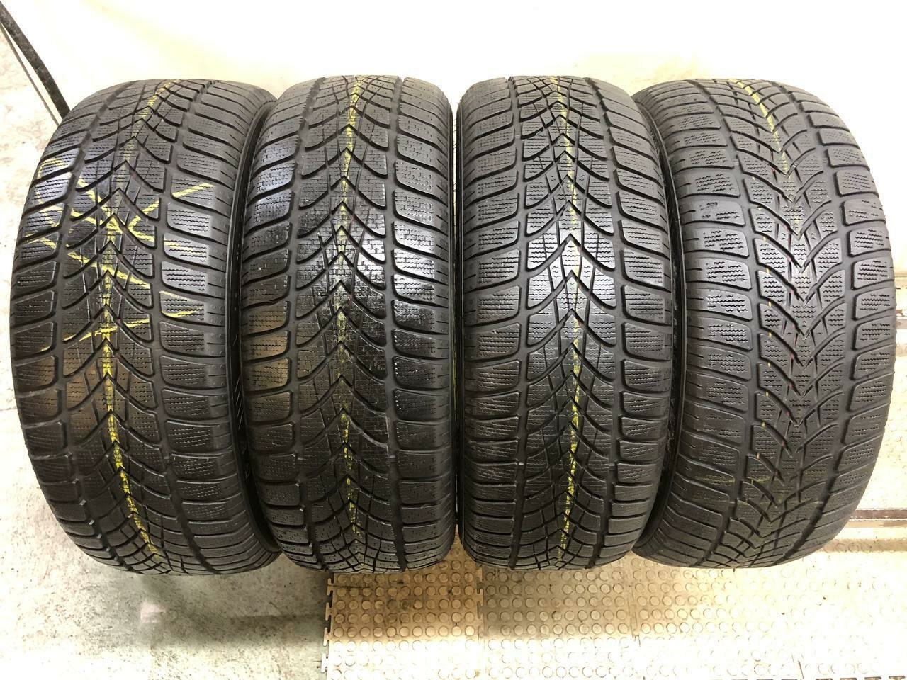 Dunlop SP Winter Sport 4D 205/55 R16 БУ Шины Зимние