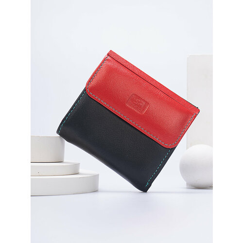 фото Кошелек somuch, фактура гладкая, черный, красный