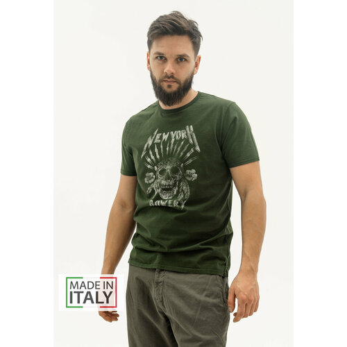 Футболка Bowery NYC, размер L, зеленый