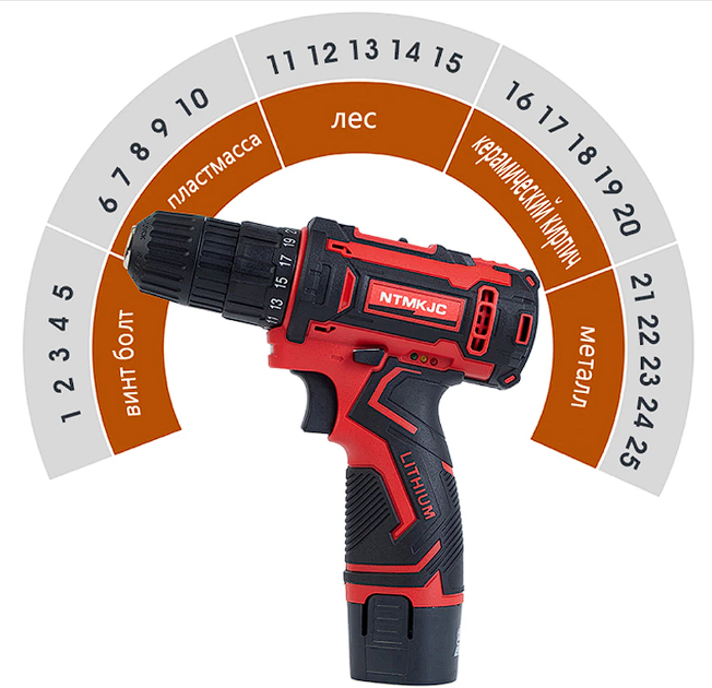 шуруповерт NTMKJC 16.8 - фотография № 3
