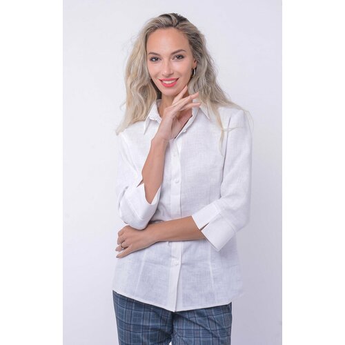 фото Рубашка gabriela, размер 50, белый