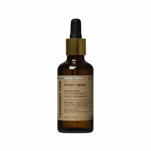 Парфюмированное масло Fragrance care Hair oil Fudgy Cedar 50 мл