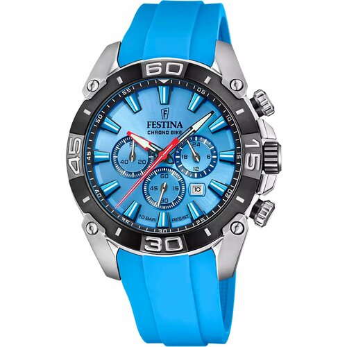 фото Наручные часы festina, голубой