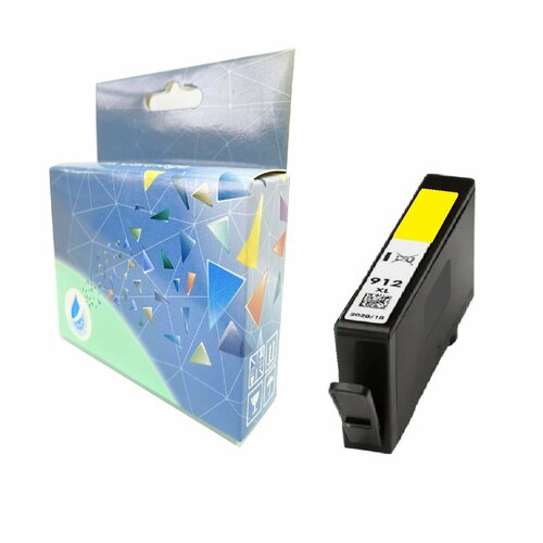 Картридж 3YL83AE № 912XL для HP OfficeJetPro 8013/8020 Yellow 0.825K AQUAMARINE (Совместимый)