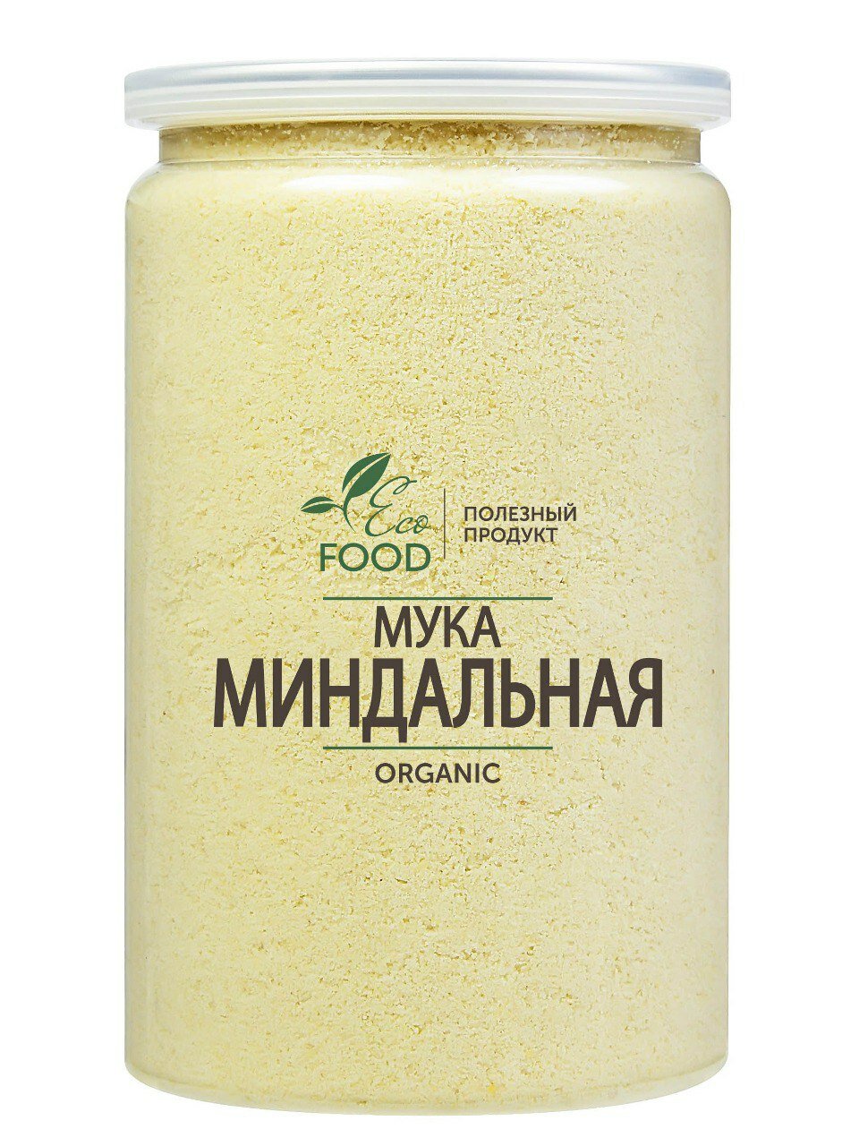 Мука миндальная, без глютена, мелкий помол - 350 гр Eco Food - Полезный продукт