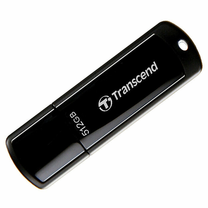 Флешка Transcend Jetflash 700 512ГБ USB3.0 черный (TS512GJF700) - фото №3