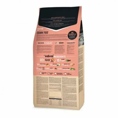 Ownat Grain Free Just Сухой корм беззерновой для собак, с лососем и морепродуктами, 3 кг