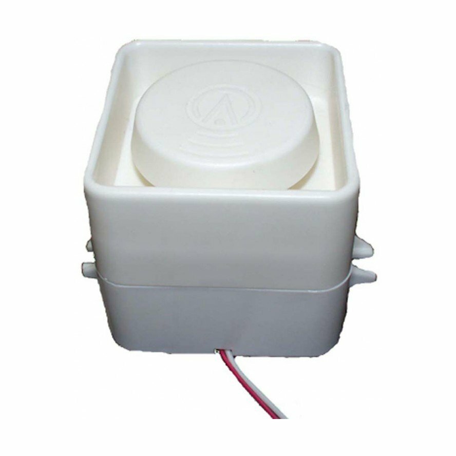 Оповещатель охранно пожарный Свирель-12 аварийный звуковой 96дБ питание 12В корпус белый сирена С-12 аврора