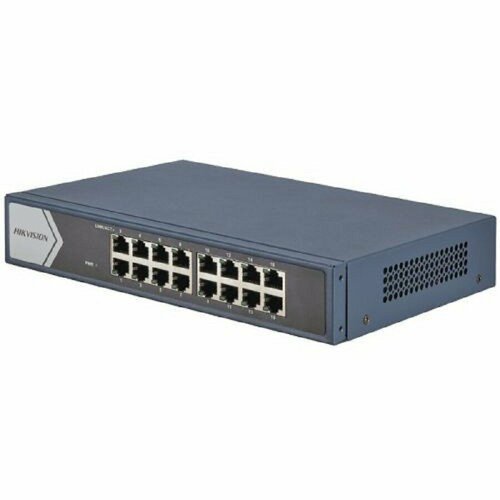 Hikvision Коммутаторы DS-3E0516-E B 16G Коммутатор неуправляемый 8130₽