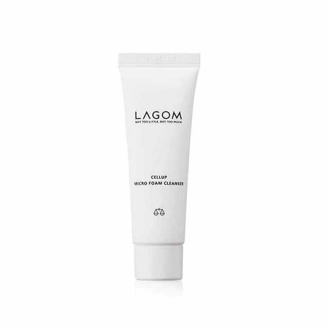Пенка для лица очищающая деликатная Mini Lagom Cellup Micro Foam Cleanser 30 мл