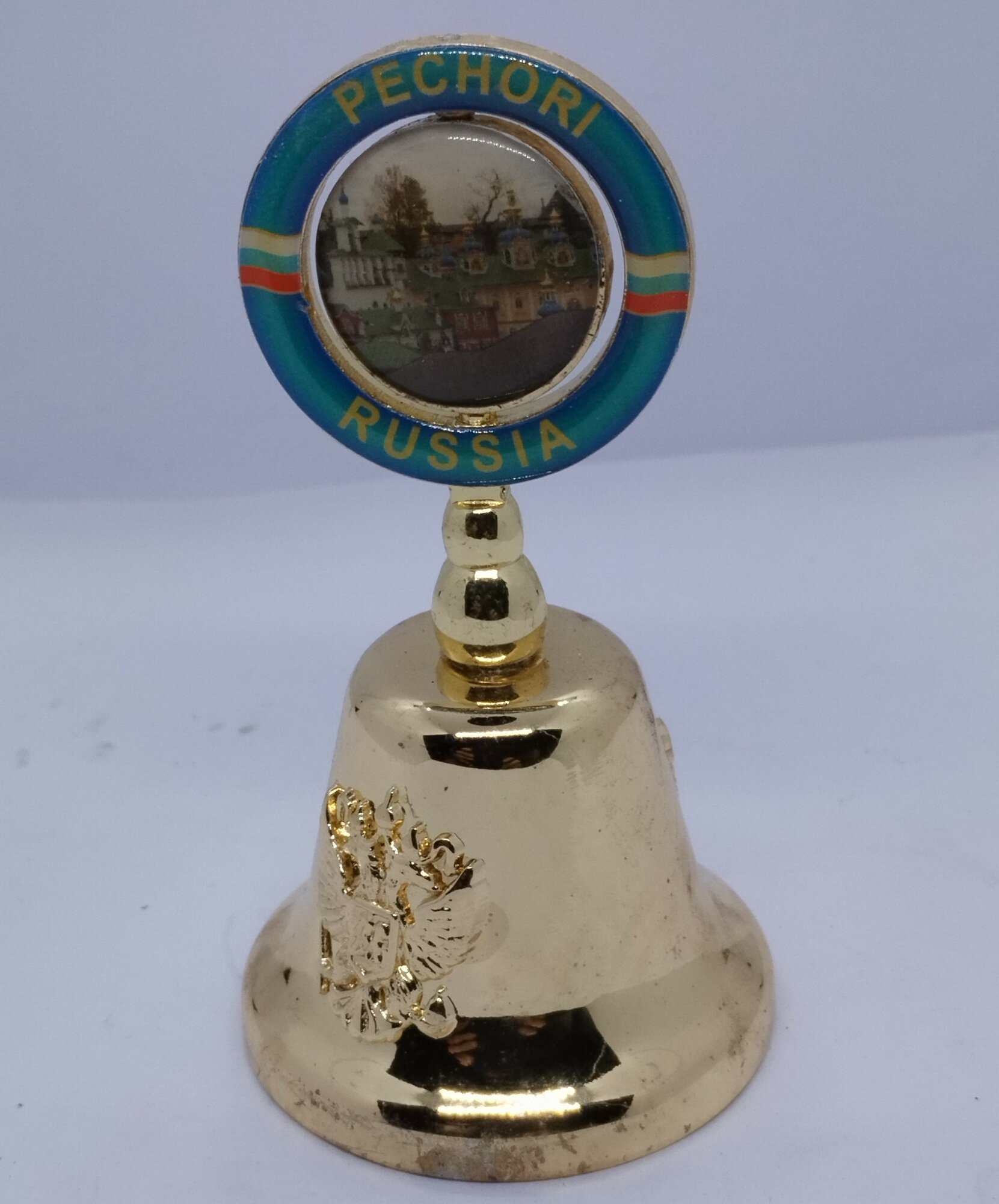 Колокольчик "Печеры ", золото — фото 1