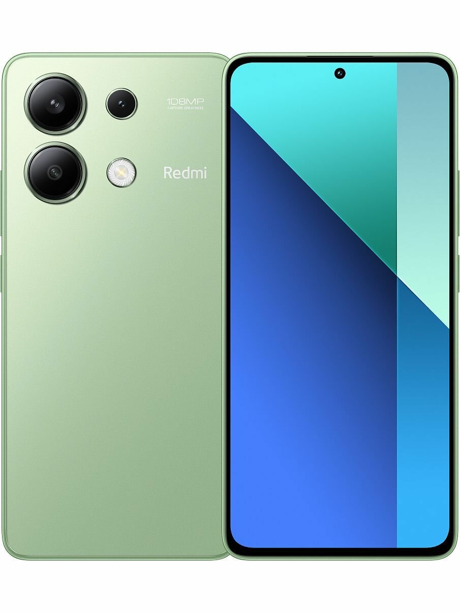 Смартфон Redmi Note 13 8/256 Гб, зеленый
