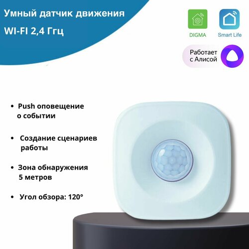 Умный беспроводной WIFI датчик движения 1350₽
