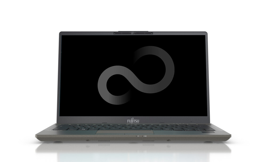 Ноутбук Fujitsu LIFEBOOK U7412 Warm Silver, Full HD IPS, i5, 16GB, SSD 1TB PCIe GEN4, WINDOWS 11 PRO, клавиатура RU/US, сделано в Японии