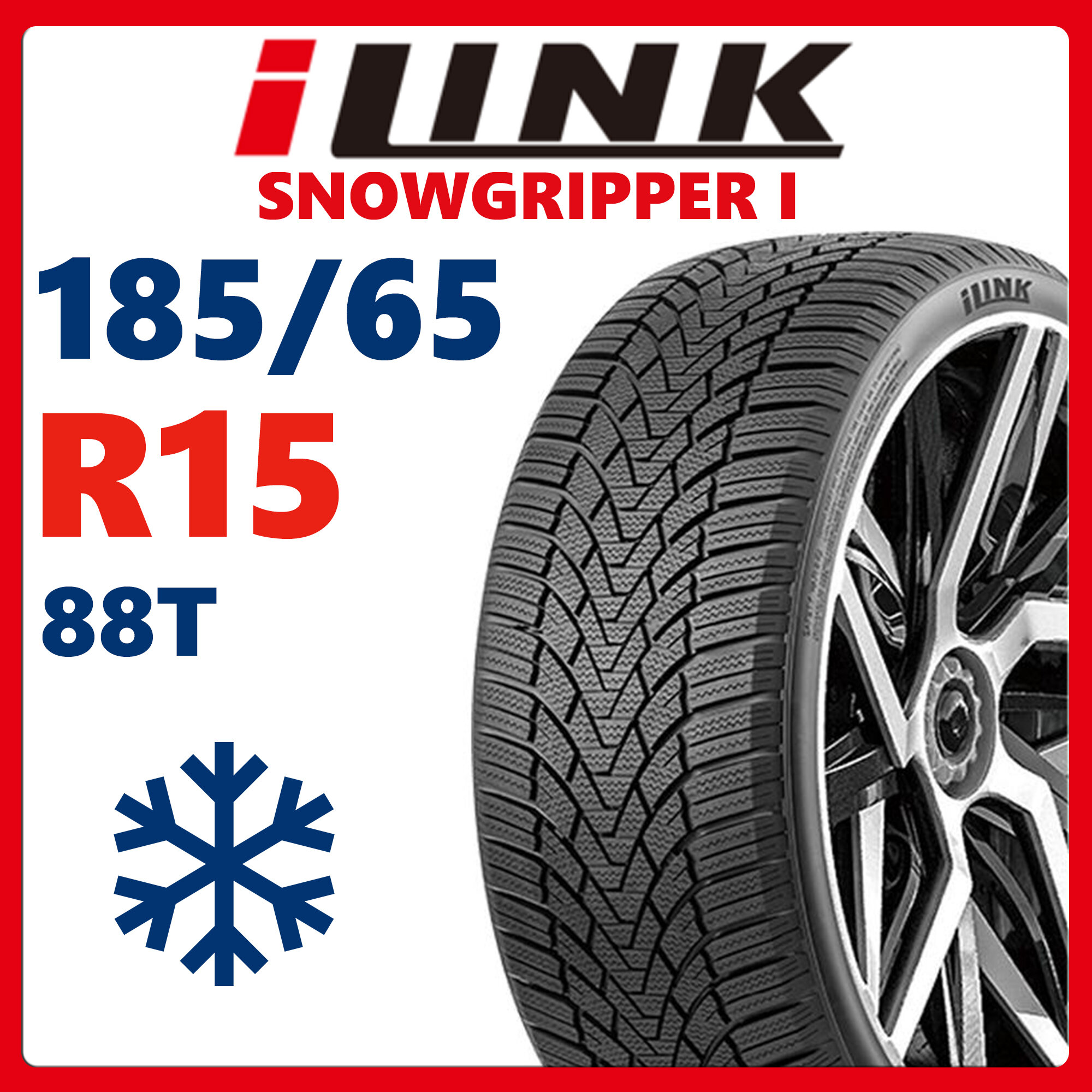 Шины зимние iLink SNOWGRIPPER I 185/65R15 88T