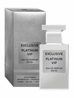 EUROLUXE - Парфюмерная вода Exclusive Platinum Vip мужская 100мл