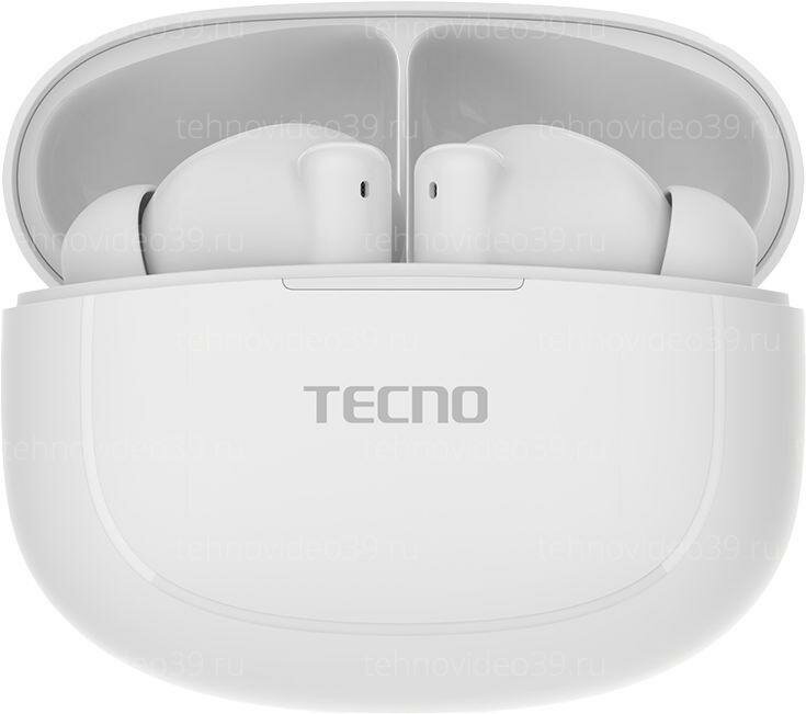 Наушники беспроводные TECNO Buds 4 Air, белые