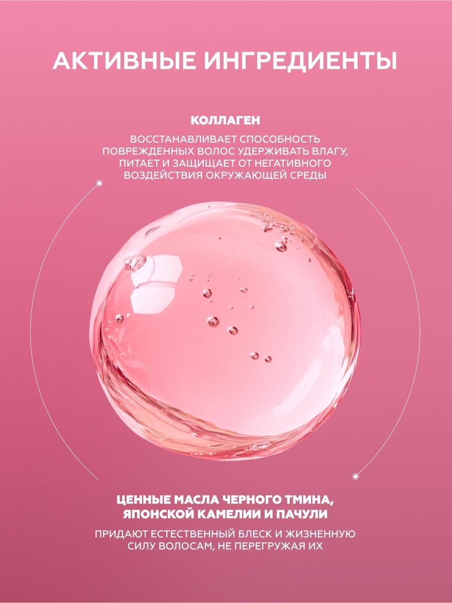 Шампунь с коллагеном увлажняющий профессиональный MONE PROFESSIONAL — фото 1