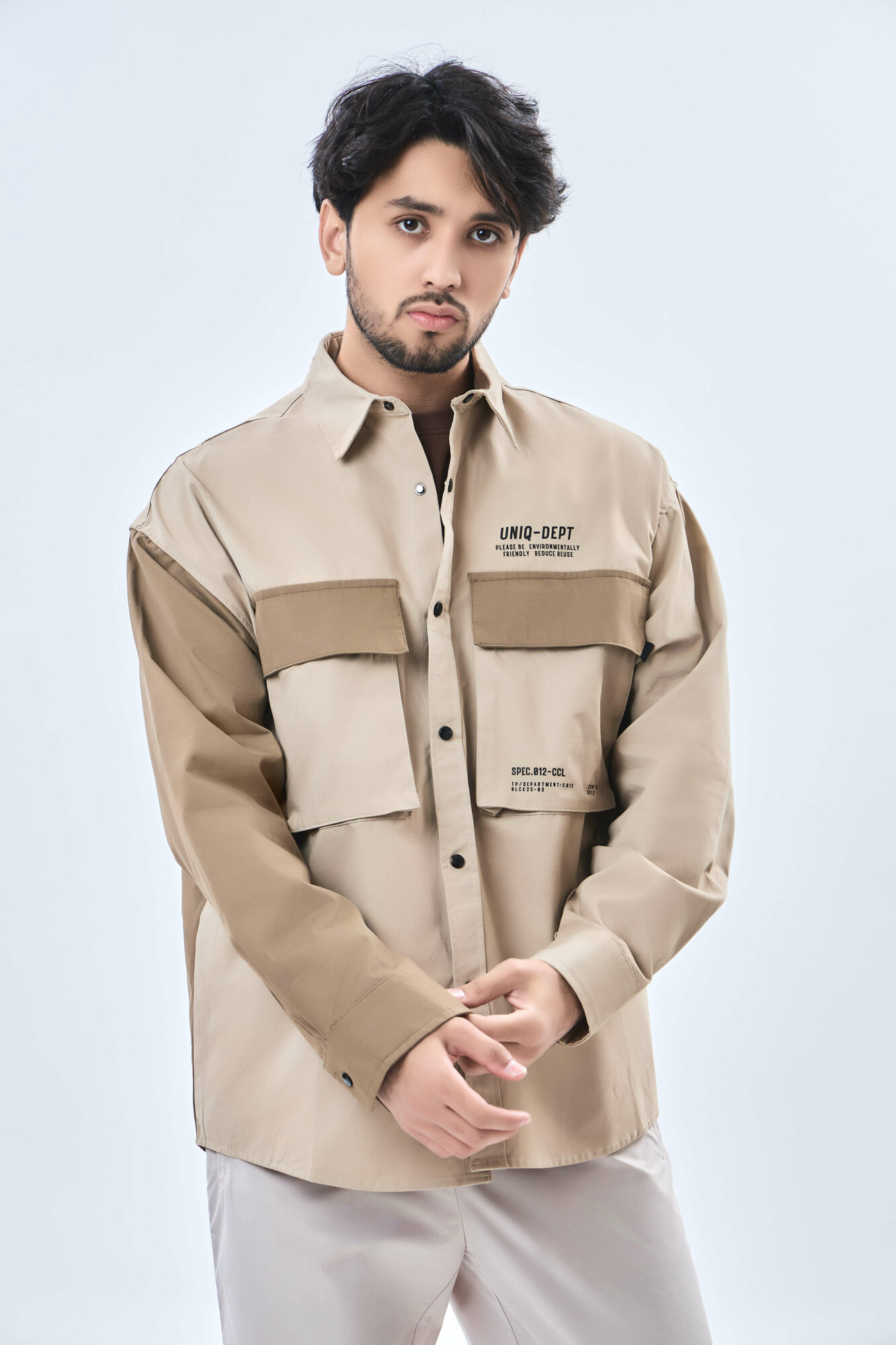 Рубашка TERRA PRO, размер XL, beige