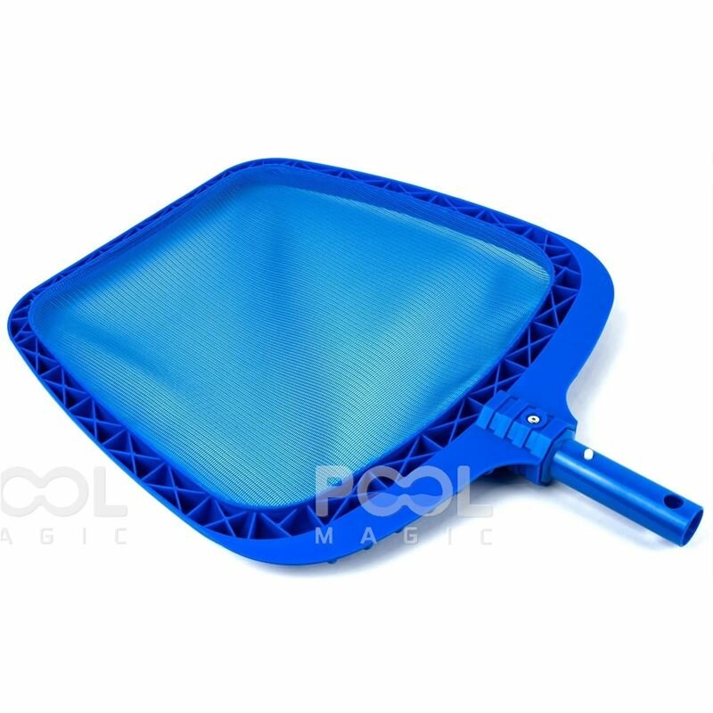 Аксессуары Для Бассейна Сачок с плоской сеткой Poolmagic Heavy 2 LS07BU для сбора мусора c поверхности бассейна