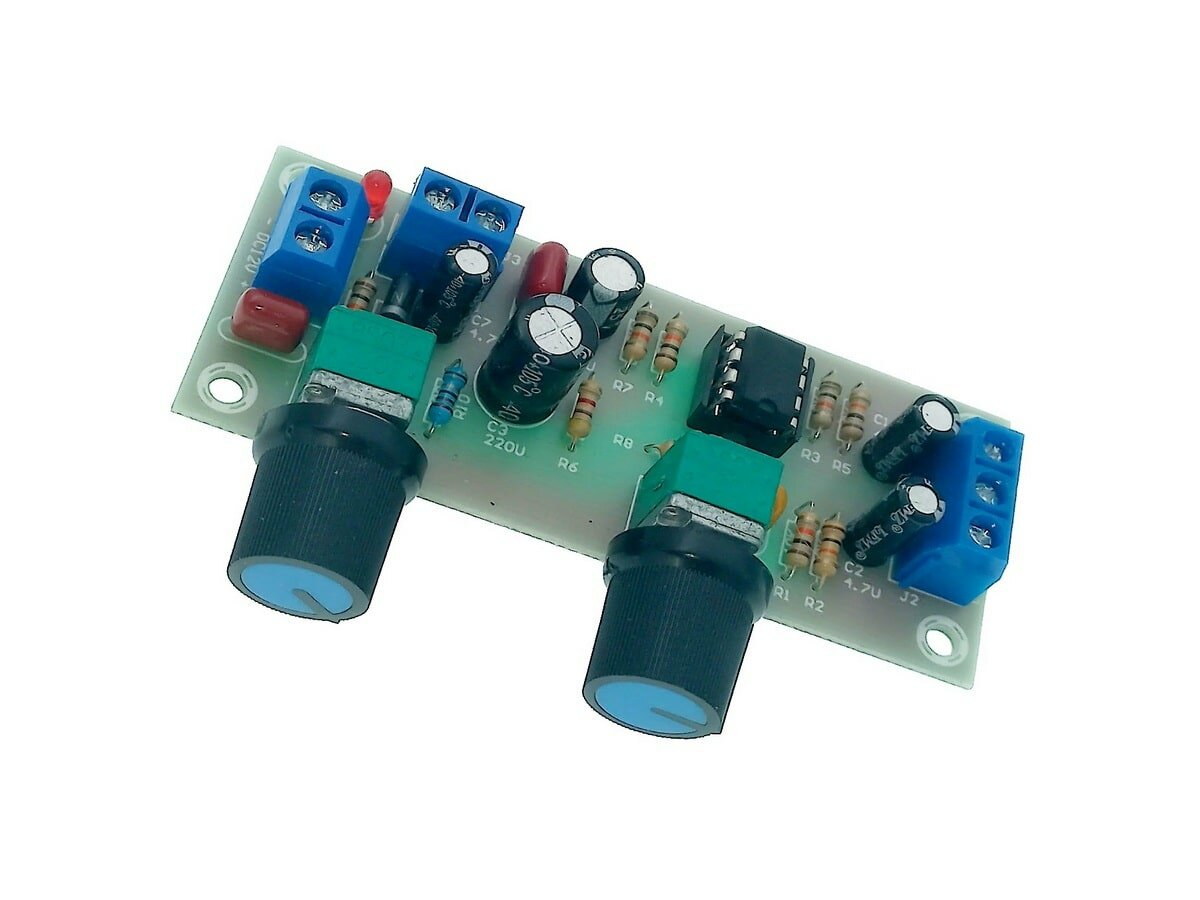 Предусилитель на NE5532P для сабвуфера Фильтр низких частот 20-300 ГЦ