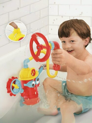 Изображение товара YOOKIDOO Игрушка для ванной Пожарный гидрант Фредди с насосом и насадками для детей от 3 лет